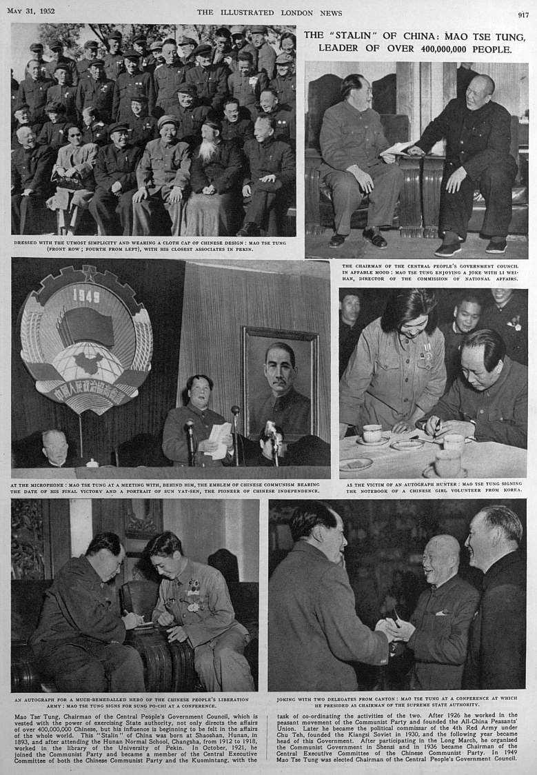 stalin of china mao tse tung